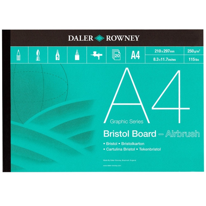 Bristol Board A4 dans le groupe Papiers & Blocs / Bloc Artiste / Bloc dessin chez Pen Store (101455)