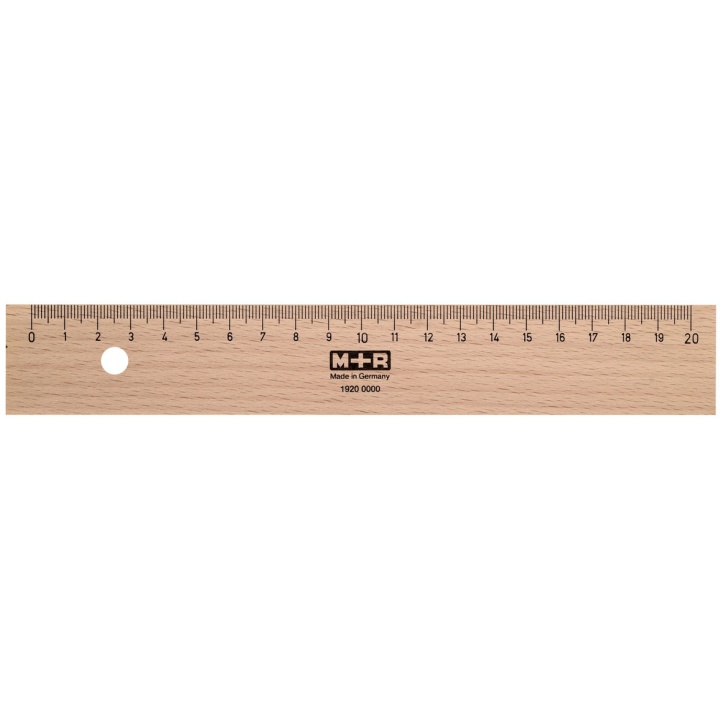 Règle en bois 20 cm dans le groupe Loisirs créatifs / Accessoires Hobby / Règles chez Pen Store (102289)