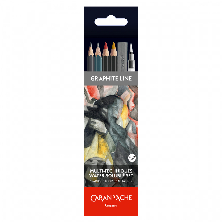 Multi-technique Sketch 13-set dans le groupe Stylos / Crayons d'artistes / Crayons aquarellables chez Pen Store (112592)