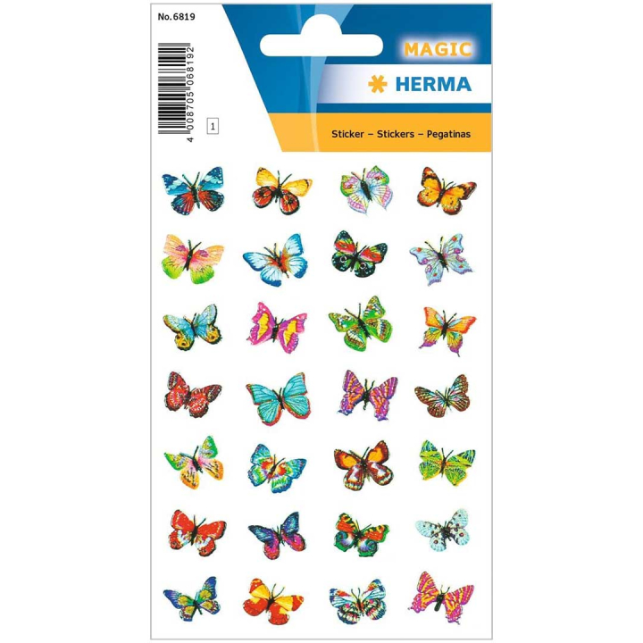 Stickers Mini papillons 1 filles dans le groupe Kids / Amusement et apprentissage / Autocollants chez Pen Store (131881)