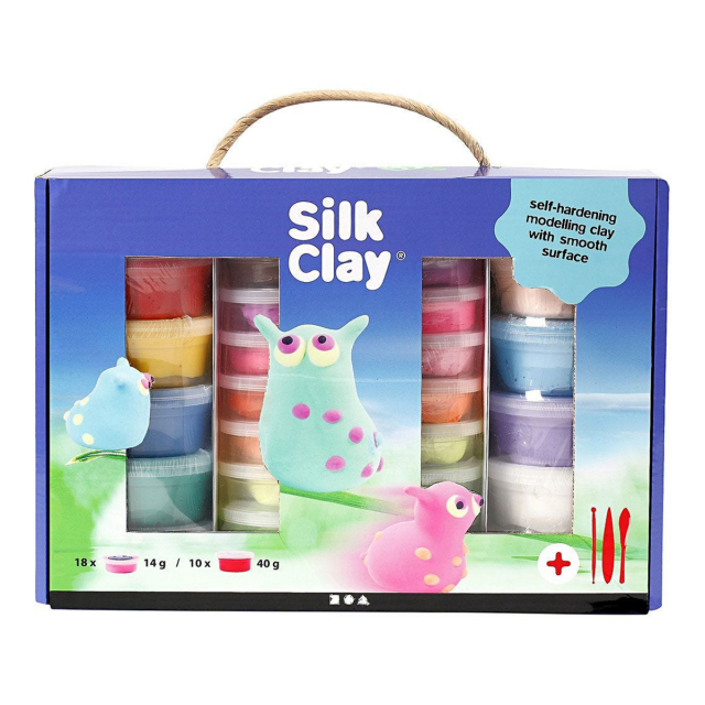 Silk Clay Crafting Box Couleurs Mélangées