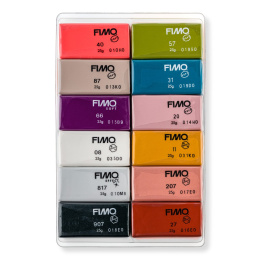FIMO Soft Argile à modeler 12 x 25 g Fashion colours dans le groupe Loisirs créatifs / Former / Hobby et DIY chez Pen Store (126653)