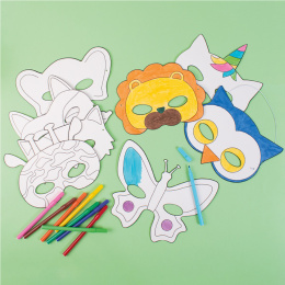 Masques en Papier Animaux 16 pièces dans le groupe Kids / Amusement et apprentissage / Fêtes d'enfants chez Pen Store (126870)
