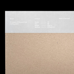 Tracing Paper Pad 90g A3 dans le groupe Papiers & Blocs / Bloc Artiste / Papier calque chez Pen Store (129942)