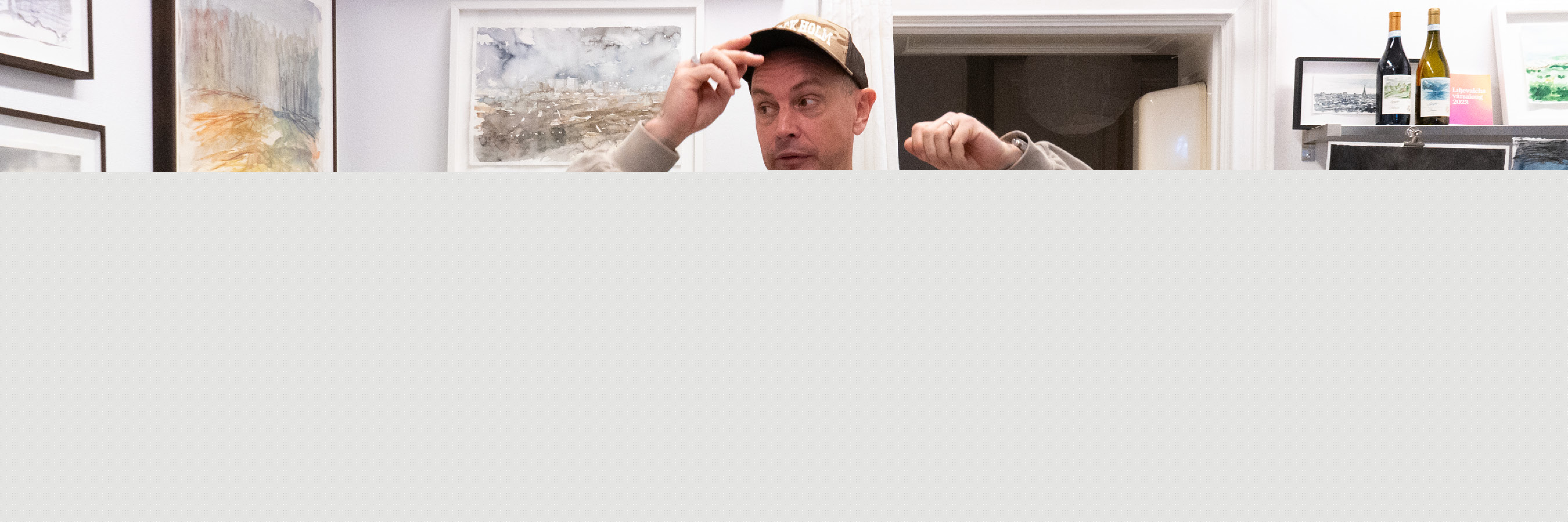 In Petter´s studio