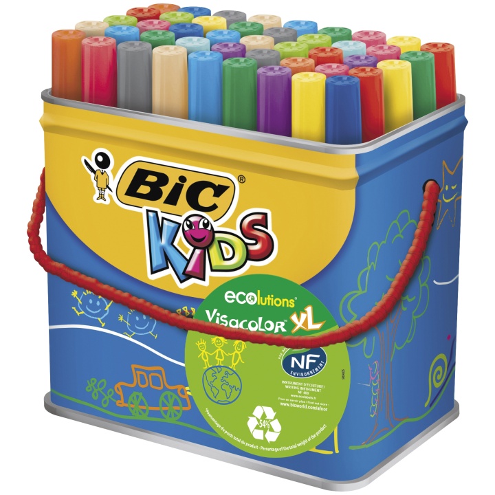 Feutres Kids Visacolor XL (+3 ans) Lot de 48 dans le groupe Kids / Crayons pours les enfants / 3 ans + chez Pen Store (100249)