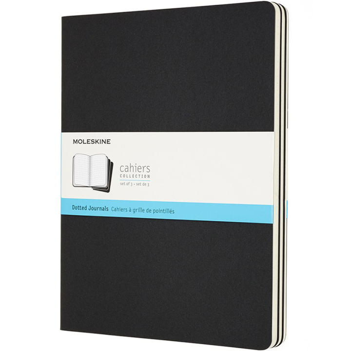 Cahier Notebook XL Black dans le groupe Série de produits / Moleskine Cahier Collection chez Pen Store (100325_r)