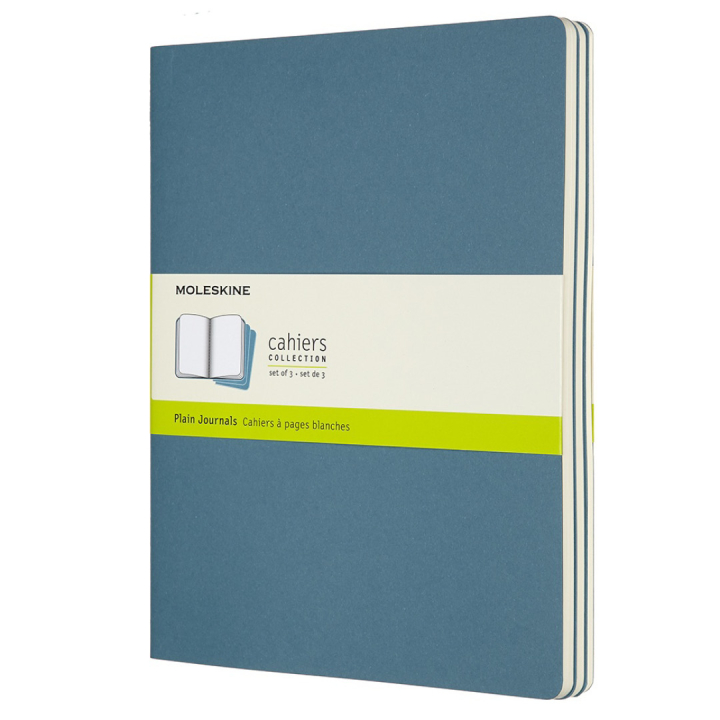 Cahier XL Notebook Brisk Blue Plain dans le groupe Papiers & Blocs / Écrire et consigner / Carnets chez Pen Store (100331)