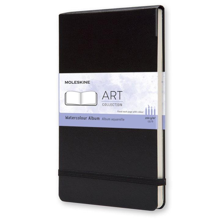 Watercolor ART collection Album Large Black dans le groupe Papiers & Blocs / Bloc Artiste / Papier pour aquarelle chez Pen Store (100378)