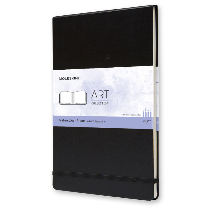 Watercolor ART collection Album A4 Black dans le groupe Papiers & Blocs / Bloc Artiste / Papier pour aquarelle chez Pen Store (100379)