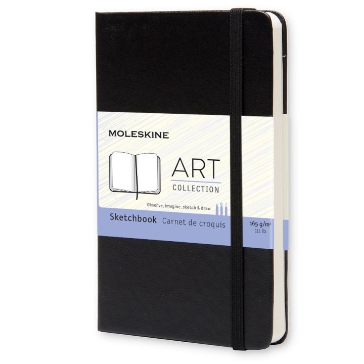 Sketchbook Pocket Black dans le groupe Papiers & Blocs / Bloc Artiste / Cahiers d'esquisses chez Pen Store (100381)