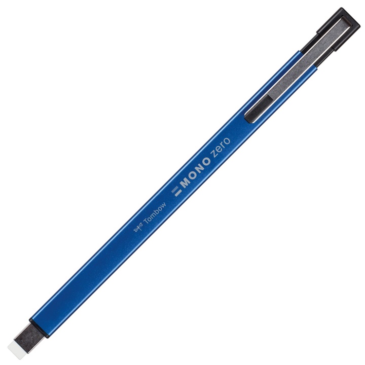 Mono Zero Métal Porte-gomme Rectangulaire Bleu dans le groupe Stylos / Accessoires Crayons / Gommes chez Pen Store (101144)