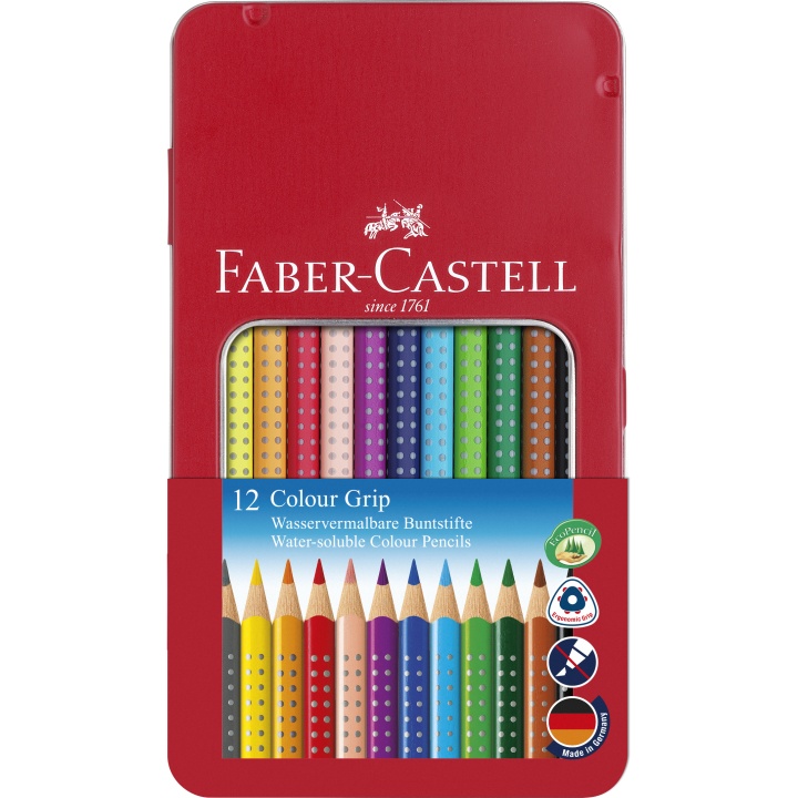 Crayons de couleur Colour Grip Lot de 12 (3 ans et +) dans le groupe Kids / Crayons pours les enfants / 3 ans + chez Pen Store (101388)