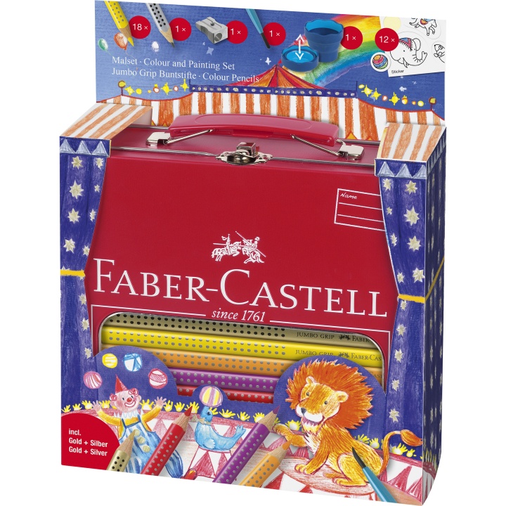 Jumbo Grip Coffret de peinture Cirque (4 ans et +) dans le groupe Kids / Crayons pours les enfants / Crayons de couleurs pour les enfants chez Pen Store (101422)