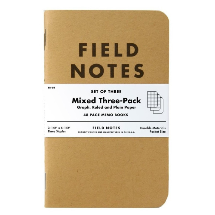 Memo Book Mixed Lot de 3 dans le groupe Papiers & Blocs / Écrire et consigner / Carnets chez Pen Store (101426)