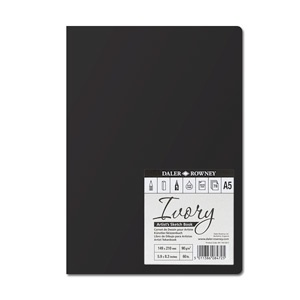 Ivory Sketchbook Softcover A5 dans le groupe Papiers & Blocs / Bloc Artiste / Cahiers d'esquisses chez Pen Store (101452)