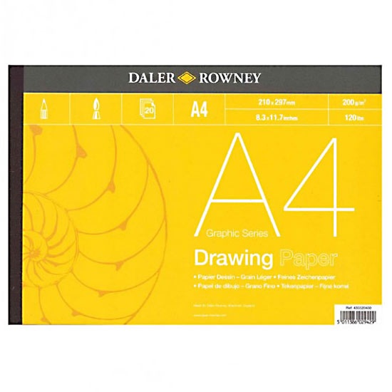 Drawing Paper A4 dans le groupe Papiers & Blocs / Bloc Artiste / Bloc dessin chez Pen Store (101457)