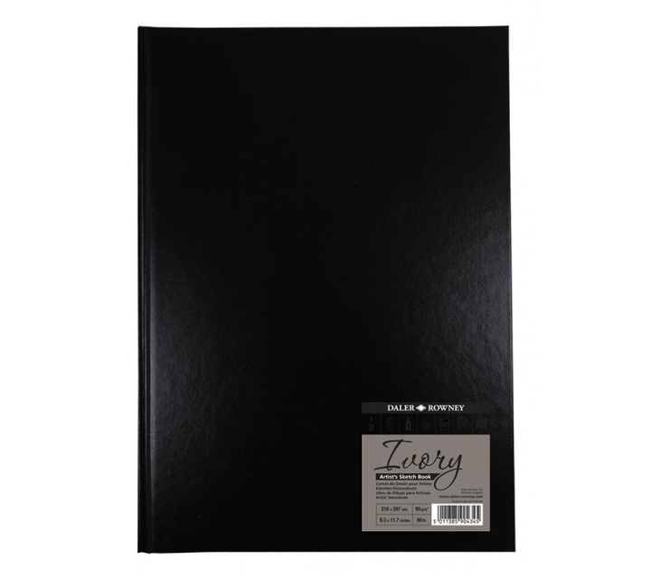 Ivory Sketchbook Hardcover A4 dans le groupe Papiers & Blocs / Bloc Artiste / Cahiers d'esquisses chez Pen Store (101474)