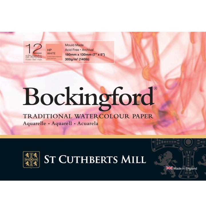 Bockingford Bloc aquarelle 300 g 180 x 130 mm HP dans le groupe Papiers & Blocs / Bloc Artiste / Bloc aquarelle chez Voorcrea (101489)