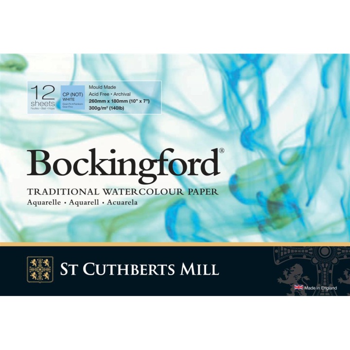 Bockingford Bloc aquarelle 300 g 260 x 180 mm Not dans le groupe Papiers & Blocs / Bloc Artiste / Bloc aquarelle chez Pen Store (101495)