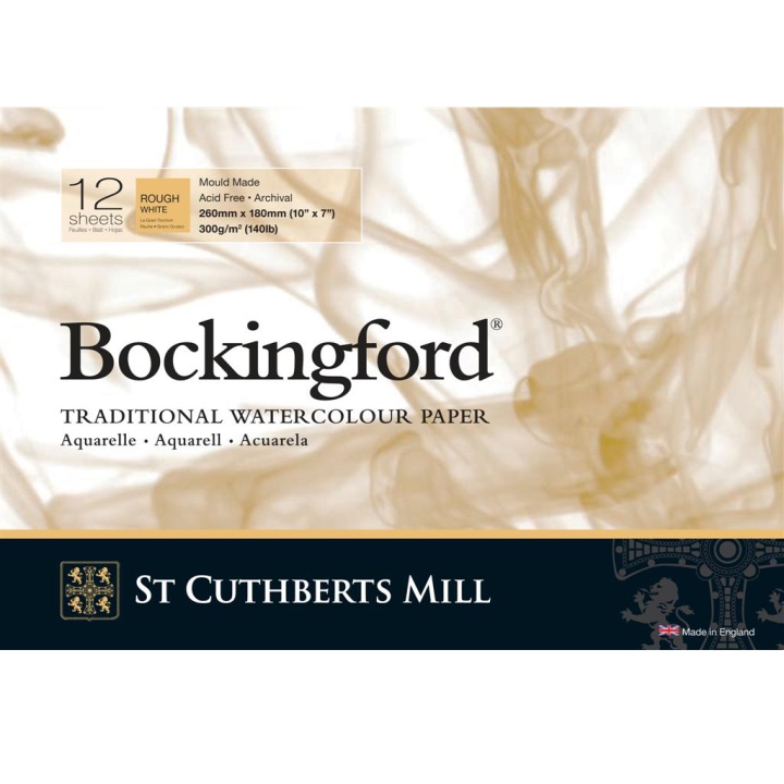 Bockingford Bloc aquarelle 260 x 180 mm 300 g Rough dans le groupe Papiers & Blocs / Bloc Artiste / Bloc aquarelle chez Pen Store (101500)