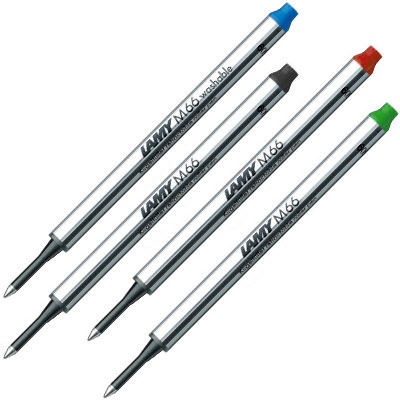 Recharge pour rollerball Black / Medium dans le groupe Stylos / Accessoires Crayons / Cartouches et Recharges chez Pen Store (101878)