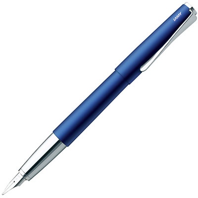 LAMY Studio Fountain Pen, Imperial Blue, Ex-Fine Nib (L67IBEF) by