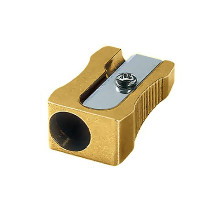 Taille-crayon Single Wedge Laiton dans le groupe Stylos / Accessoires Crayons / Taille-crayons chez Pen Store (102258)