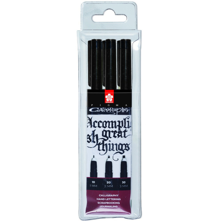 Calligrapher Pen ensemble de 3 dans le groupe Loisirs créatifs / Calligraphie / Feutre Calligraphie chez Pen Store (102297)
