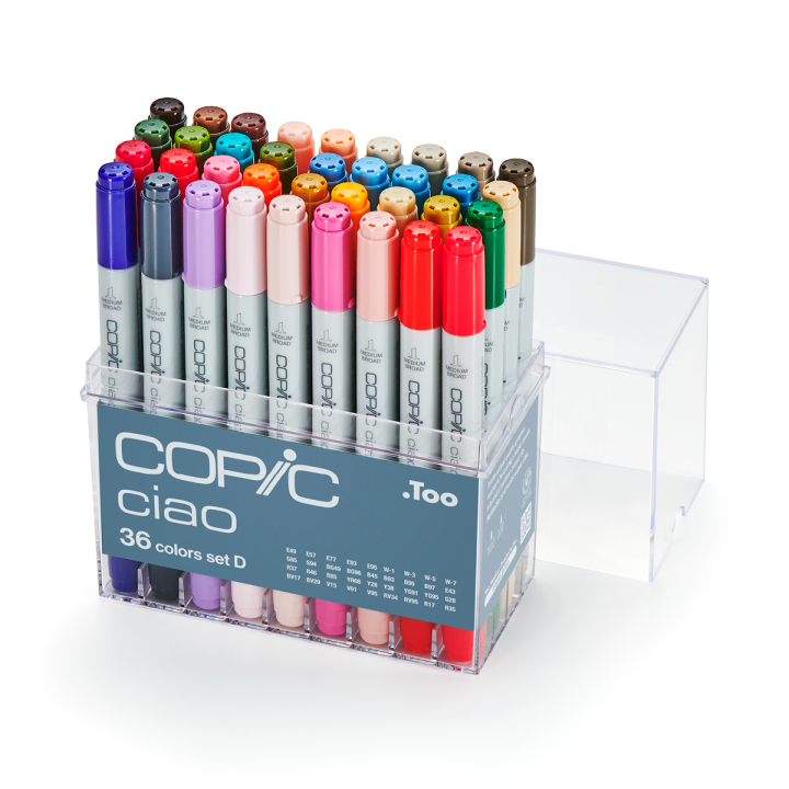 Ciao Lot de 36 D dans le groupe Stylos / Crayons d'artistes / Feutres d'illustrations chez Pen Store (103315)