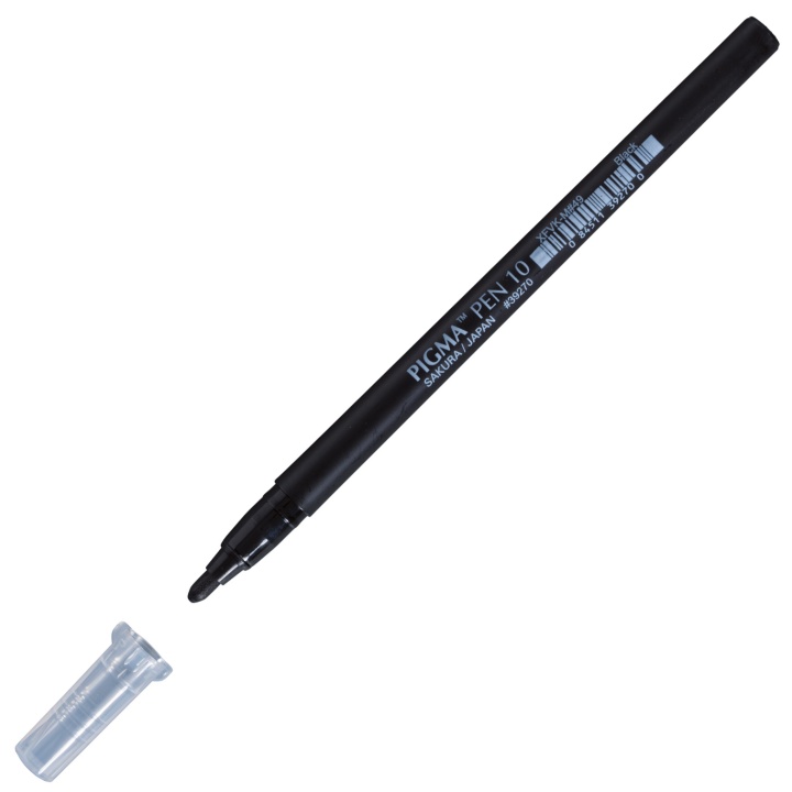 Pigma Pen Black 10 0,7 mm dans le groupe Stylos / Écrire / Feutres Fineliners chez Pen Store (103529)