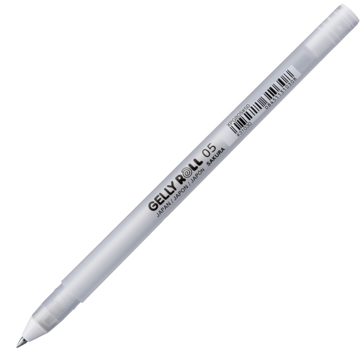 Gelly Roll Basic White Medium dans le groupe Stylos / Écrire / Stylos encre gel chez Pen Store (103532)