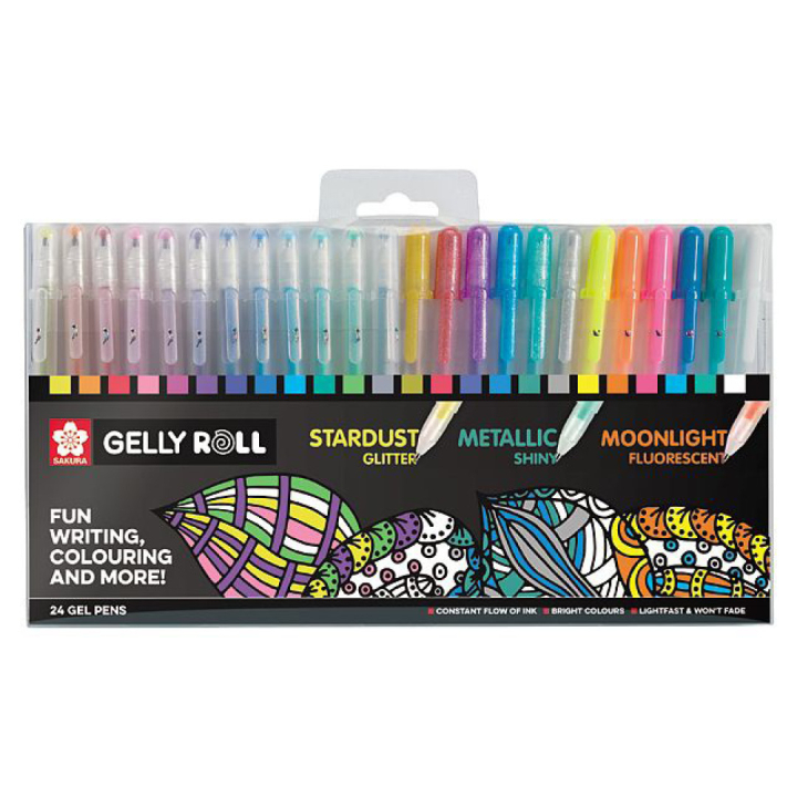 Gelly Roll Mixed lot de 24