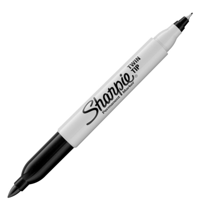 Twin-tip Marker Black dans le groupe Stylos / Crayons d'artistes / Feutres chez Pen Store (104782)
