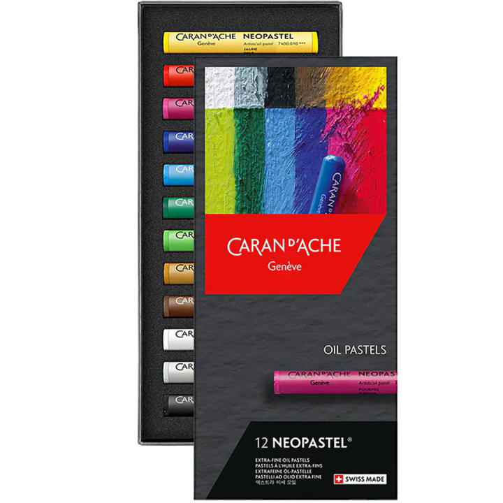Neopastel Lot de 12 dans le groupe Matériels d'artistes / Craie et Graphite / Craies pastel chez Pen Store (104926)