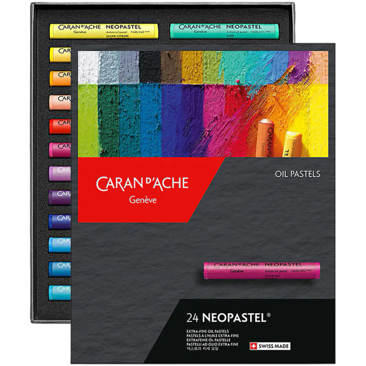 Neopastel Lot de 24 dans le groupe Matériels d'artistes / Craie et Graphite / Craies pastel chez Pen Store (104927)