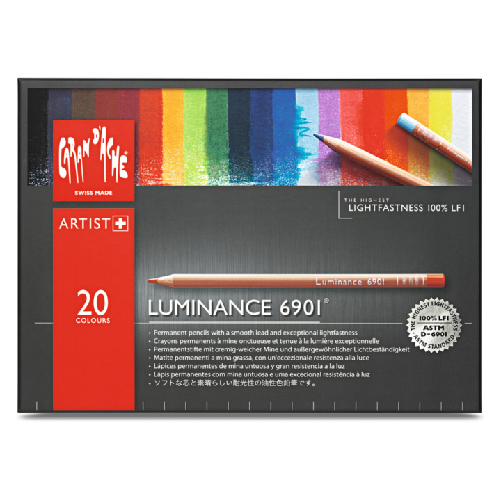 Luminance 6901 Lot de 20 dans le groupe Stylos / Crayons d'artistes / Crayons de couleurs chez Pen Store (104932)