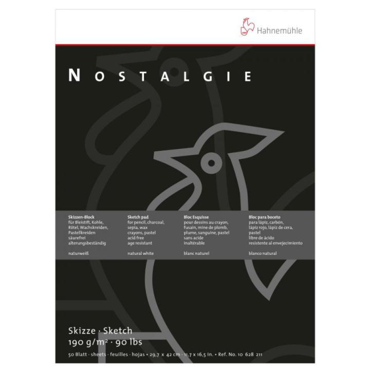 Nostalgie Bloc à croquis A3 dans le groupe Papiers & Blocs / Bloc Artiste / Bloc dessin chez Pen Store (105162)