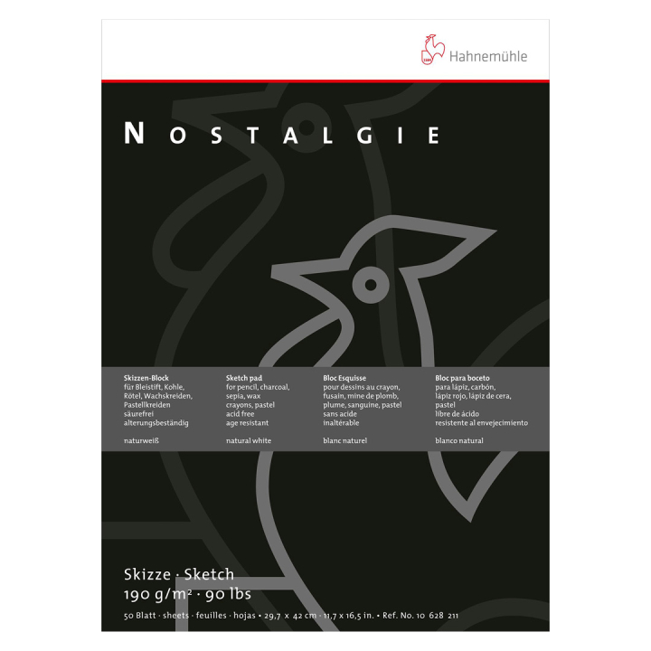Nostalgie Bloc à croquis A5 dans le groupe Papiers & Blocs / Bloc Artiste / Bloc dessin chez Pen Store (105164)