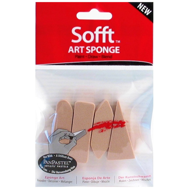 Sofft Art Sponge Mixed Shapes dans le groupe Matériels d'artistes / Accessoires d'artistes / Outils et accessoires chez Pen Store (106074)