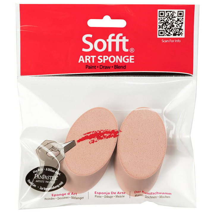 Sofft Art Sponge Round Angle Slice dans le groupe Matériels d'artistes / Accessoires d'artistes / Rouleaux et éponges chez Pen Store (106075)