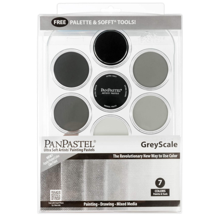 Grey Scale Set dans le groupe Matériels d'artistes / Couleurs de l'artiste / Pastels / Pastel sec chez Pen Store (106081)