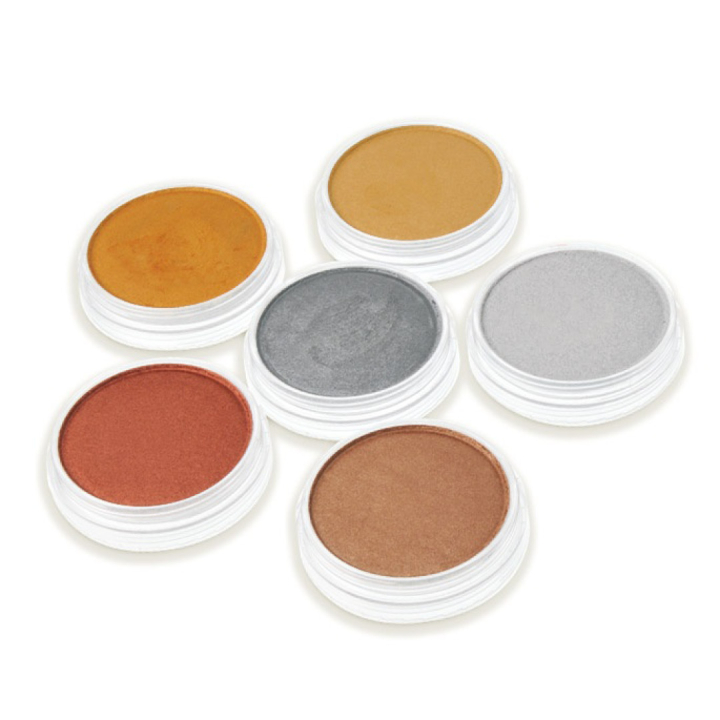 Soft Pastel Pans Metallic dans le groupe Matériels d'artistes / Couleurs de l'artiste / Pastels / Pastel sec chez Pen Store (106088_r)