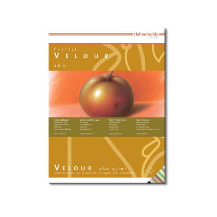 Pastel Velour Paper A4 Colored dans le groupe Papiers & Blocs / Bloc Artiste / Bloc pastel chez Pen Store (106111)
