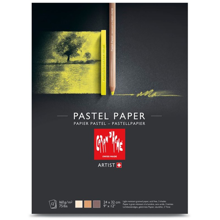 Pastel Paper A4 dans le groupe Papiers & Blocs / Bloc Artiste / Bloc pastel chez Pen Store (106121)