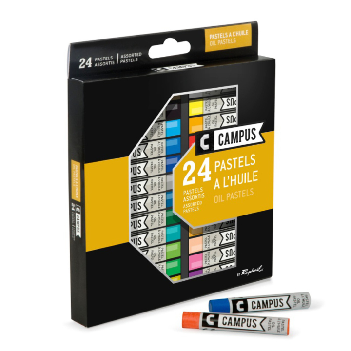 Campus Pastels à l'huile ensemble de 24 dans le groupe Matériels d'artistes / Craie et Graphite / Craies pastel chez Pen Store (106246)