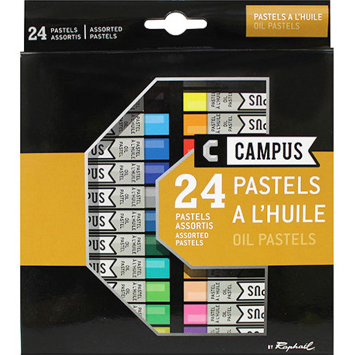 Campus Pastels à l'huile ensemble de 24 dans le groupe Matériels d'artistes / Craie et Graphite / Craies pastel chez Pen Store (106246)