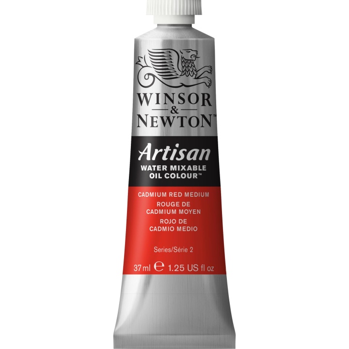 Artisan Peinture à l'huile (hydrosoluble) 37 ml (Série 2) Cadmium red medium 099 dans le groupe Matériels d'artistes / Couleurs de l'artiste / Peintures à l'huile chez Pen Store (107390)