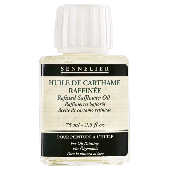 Refined Safflower Oil 75 ml dans le groupe Matériels d'artistes / Médiums de peinture et vernis / Les médiums d'huile chez Pen Store (107498)