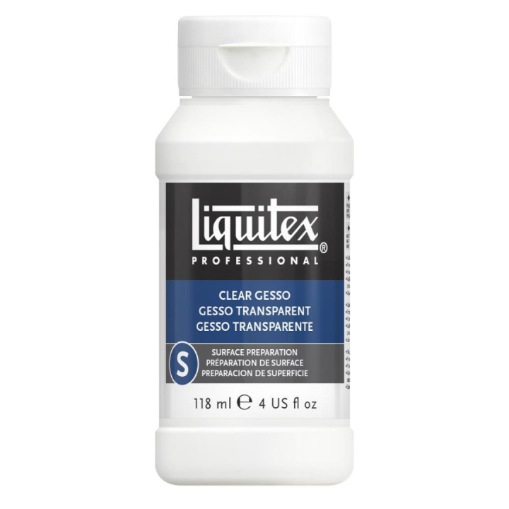 Clear Gesso 118 ml dans le groupe Matériels d'artistes / Médiums de peinture et vernis / Gesso et Primer chez Pen Store (107513)